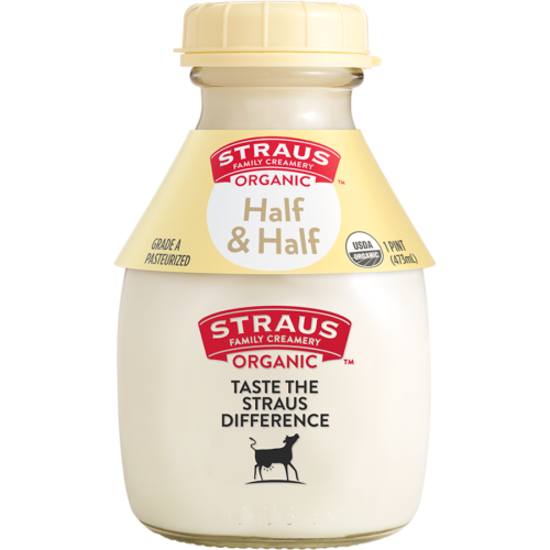 Organic Half & Half - Straus Family Creamery